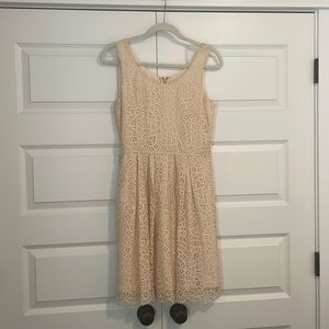 J. Crew dress size 6 gold lace